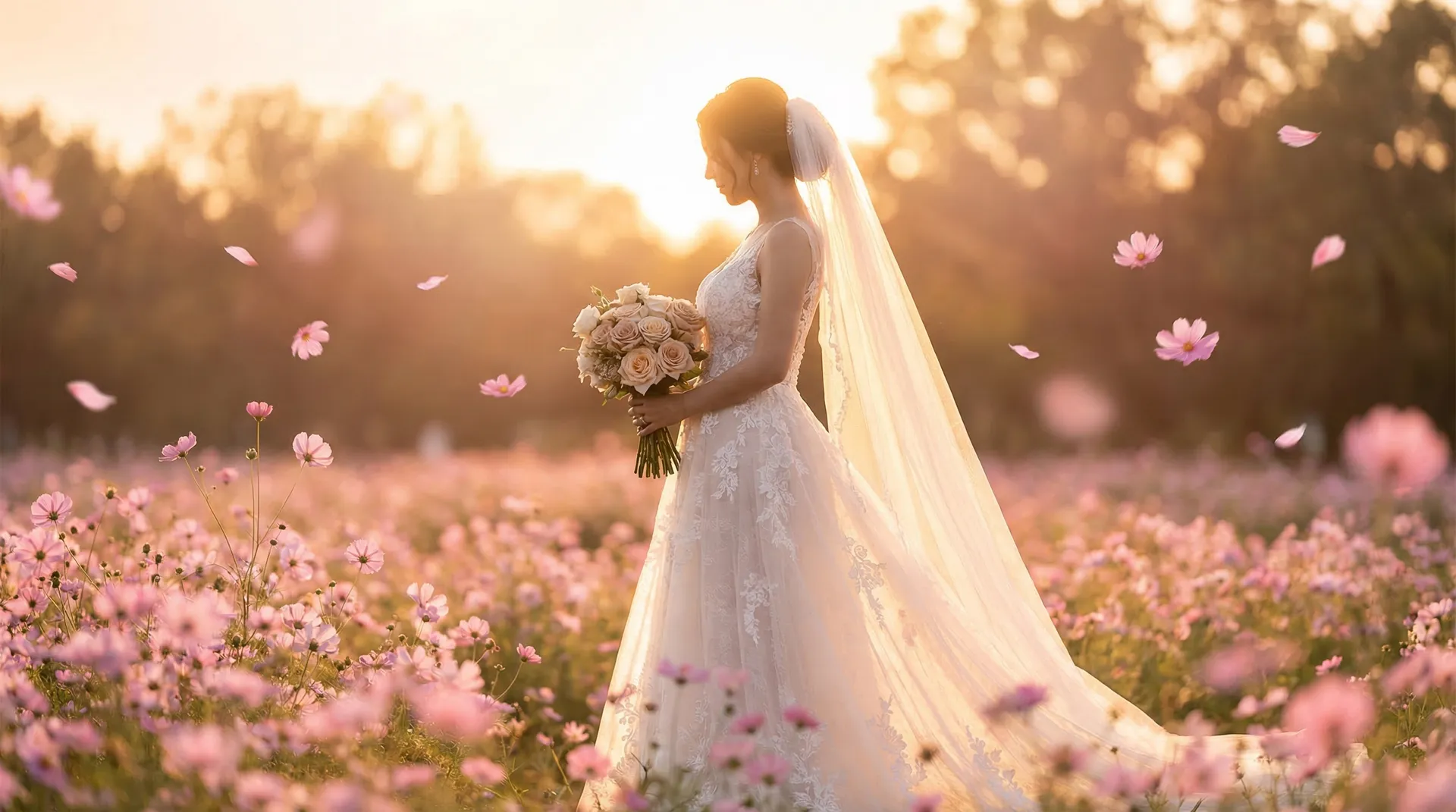 谁知女人心电视剧 - 浪漫婚纱摄影场景